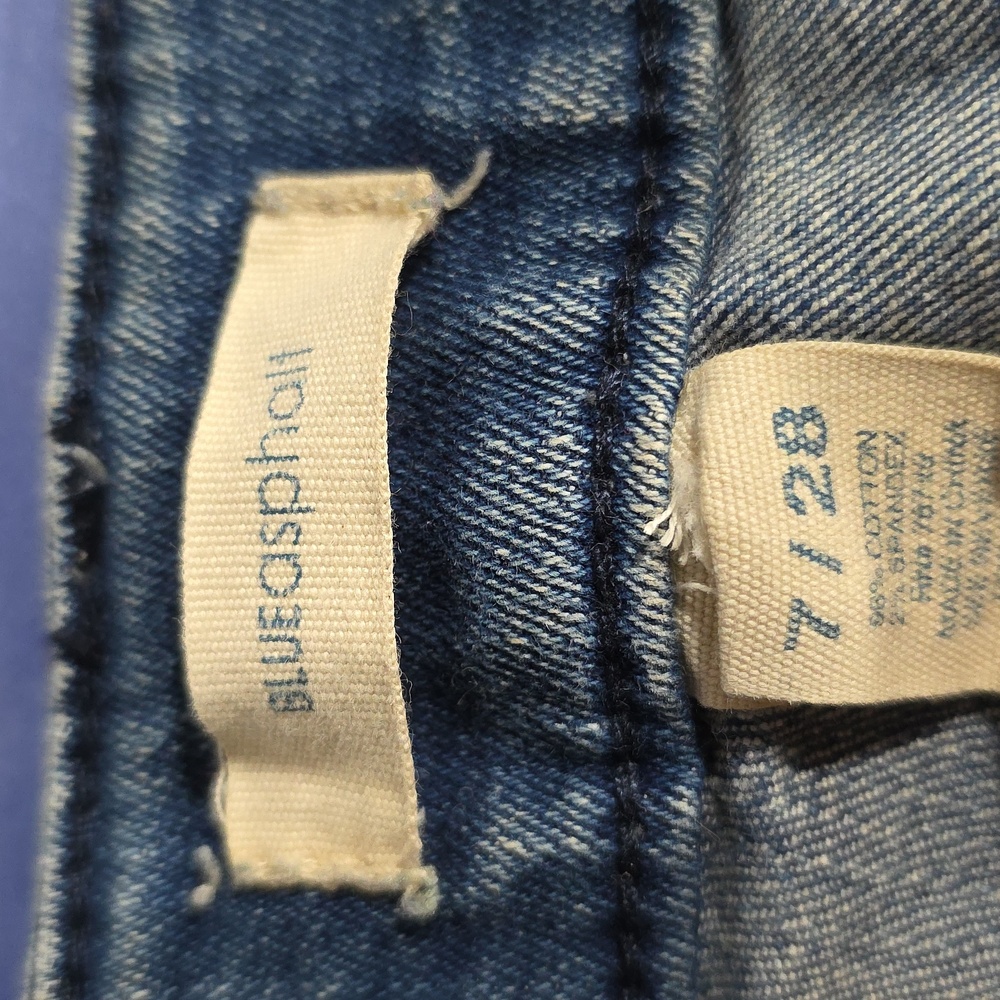 Blue Asphalt Women's Blue Skinny Jeans 7/28 (W635) - Picture 3 of 3